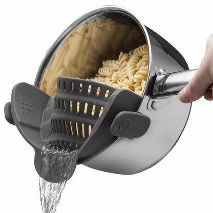 Clip-On Strainer for Pots