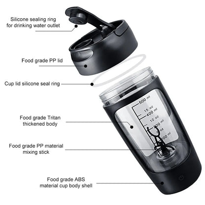 Electric Protein mixer Bottle