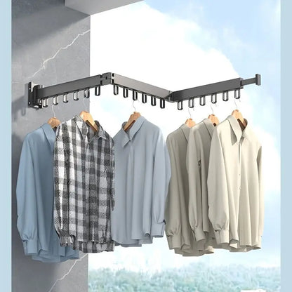 Foldable wall-mounted Drying Rack