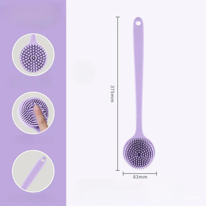 Silicone Back Scrubber with dual sides