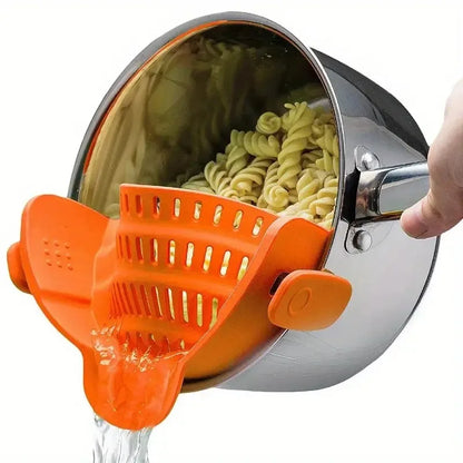 Clip-On Strainer for Pots