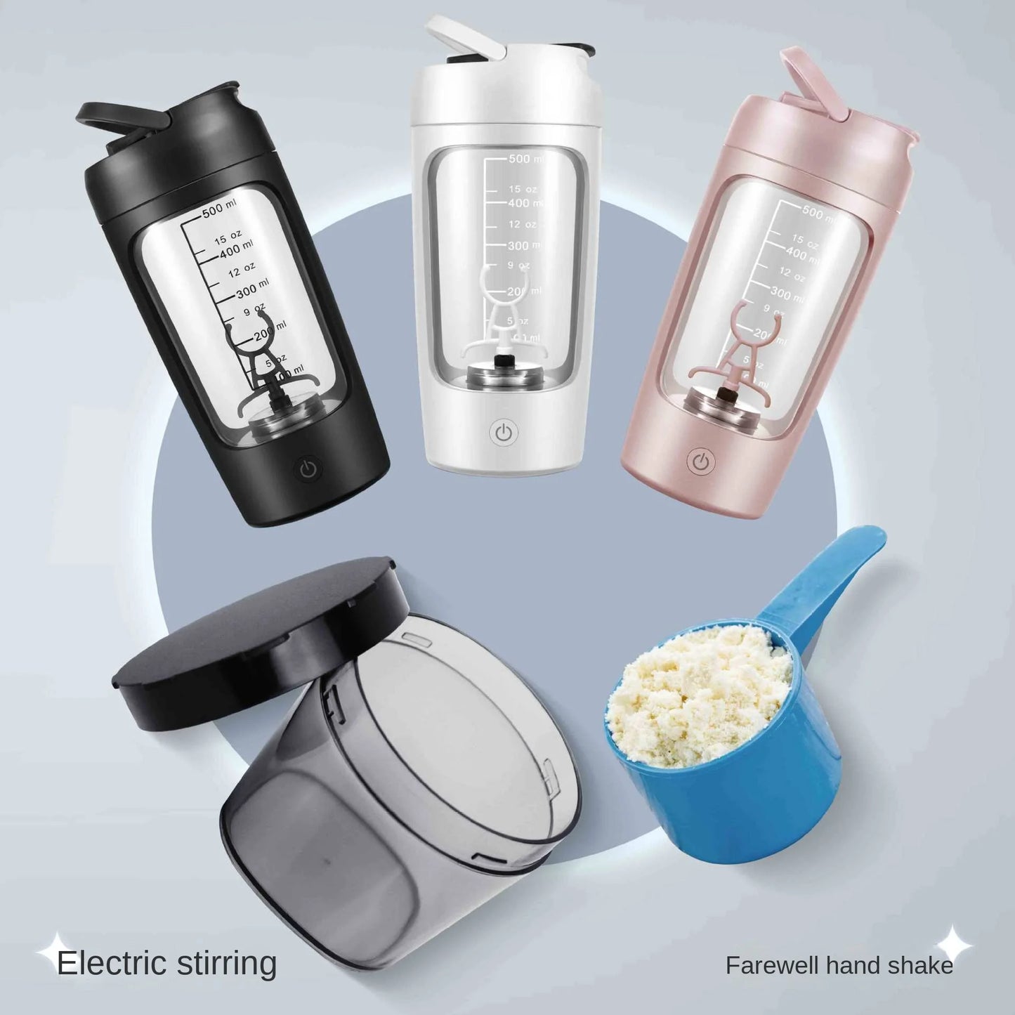 Electric Protein mixer Bottle