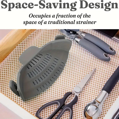 Clip-On Strainer for Pots