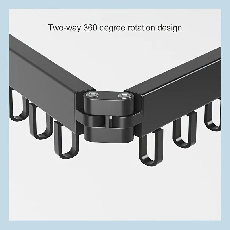 Foldable wall-mounted Drying Rack