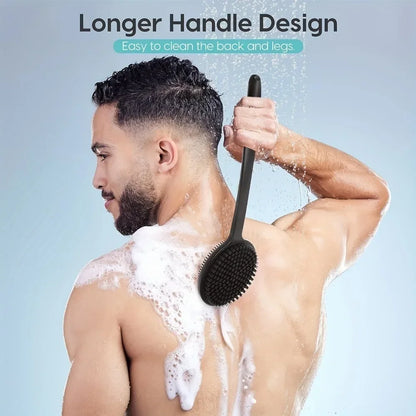 Silicone Back Scrubber with dual sides