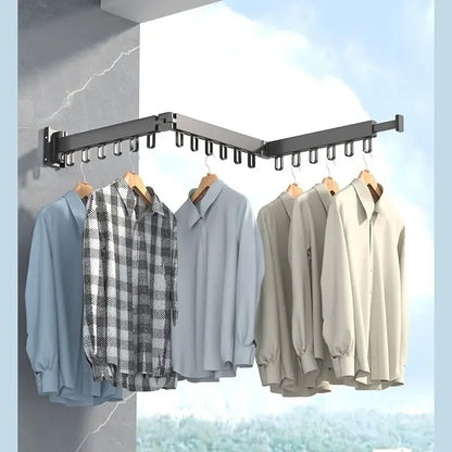 Foldable wall-mounted Drying Rack