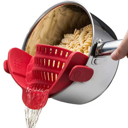 Clip-On Strainer for Pots