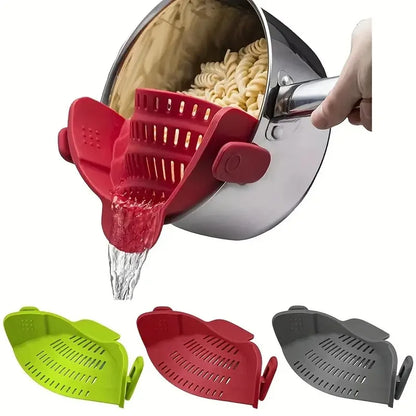 Clip-On Strainer for Pots