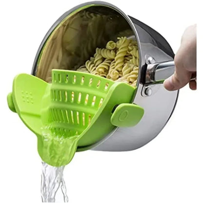 Clip-On Strainer for Pots